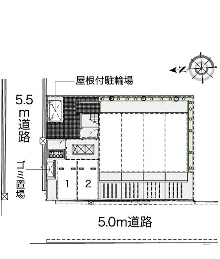 所沢市美原町２丁目 月極駐車場